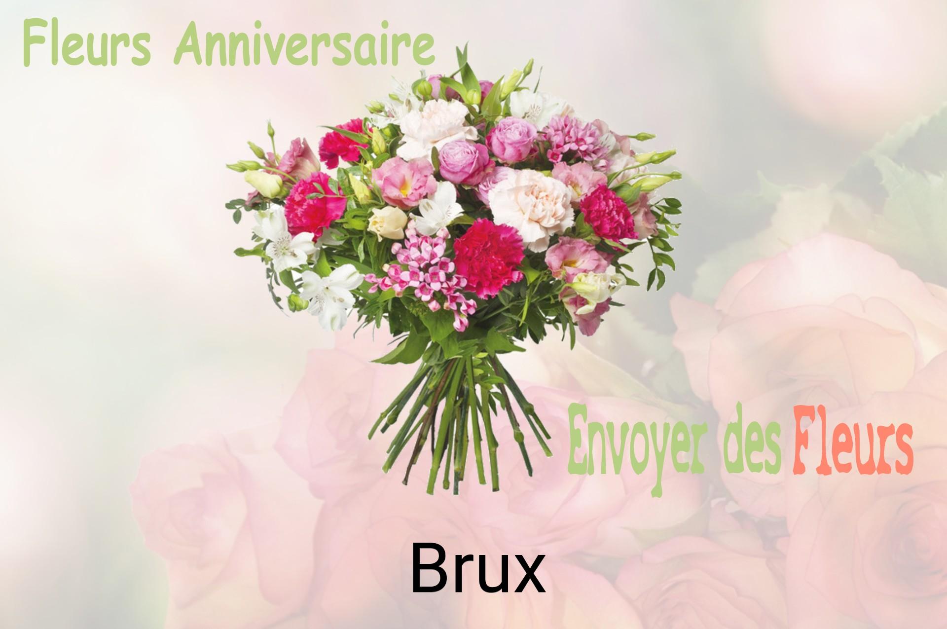 Bouquet de fleurs d’anniversaire livré à Brux