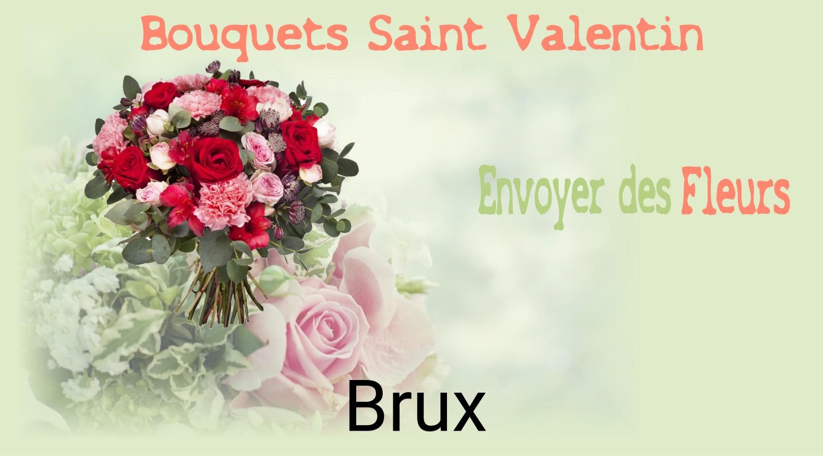 Roses de Saint-Valentin livrées à Brux